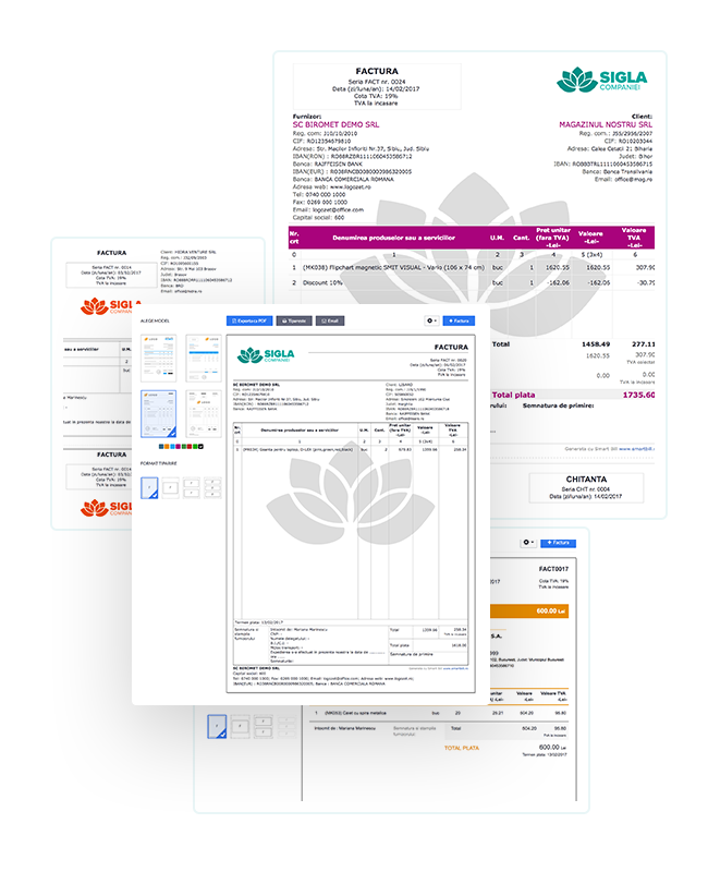 documente program gestiune SmartBill