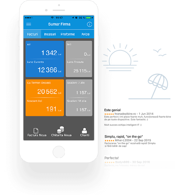 aplicatie mobila program gestiune SmartBill