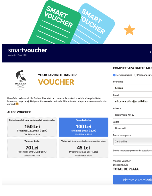 voucher SmartBill